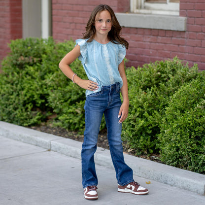 Kids Elaine High Rise Bootcut