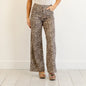 Cello Jeans Savanna High Rise Leopard Wide Leg