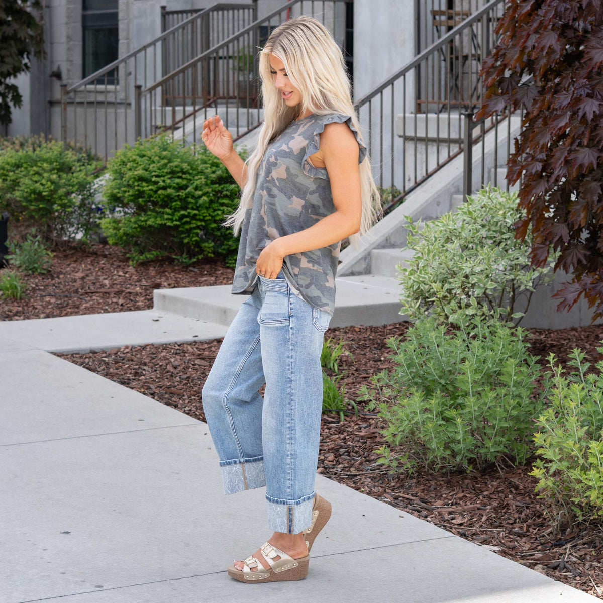 Camo Top