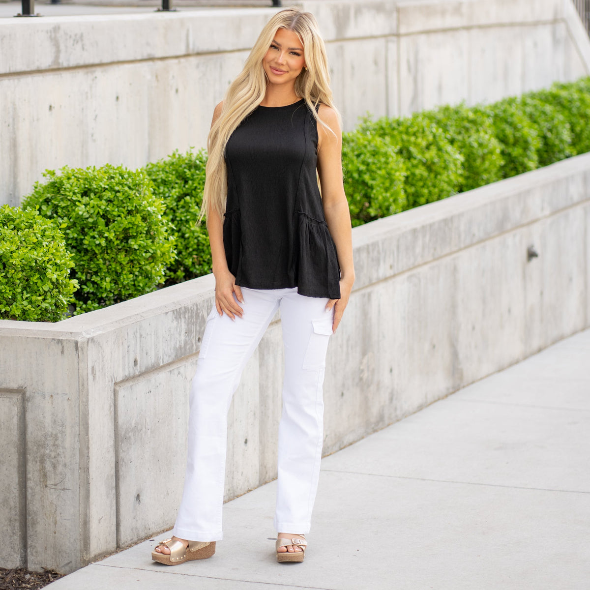 Vanilla Bay Stitch & Go Sleeveless Top
